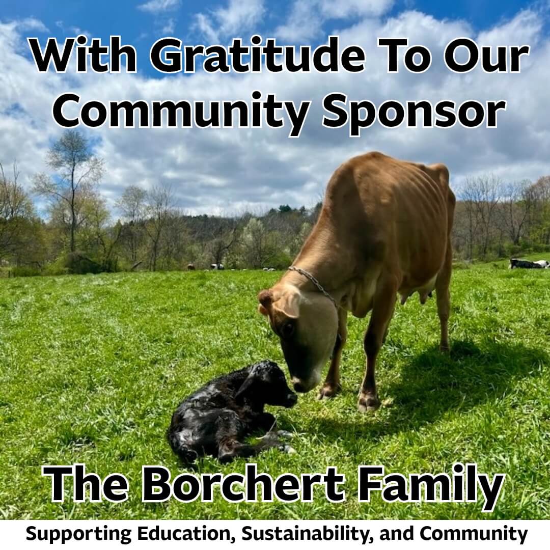 With gratitude to our Community Sponsor Borchert Family