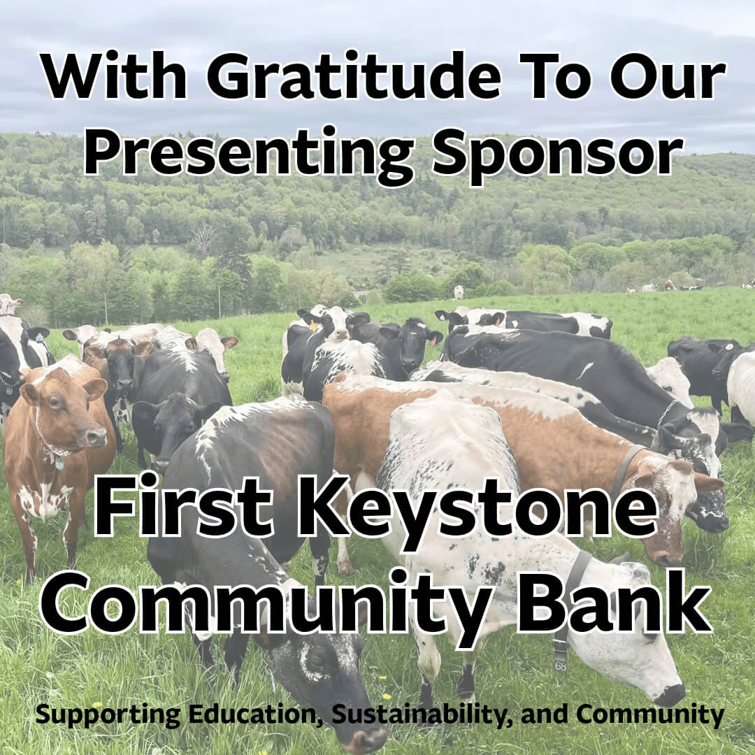With gratitude to our Presenting Sponsor First Keystone Community Bank
